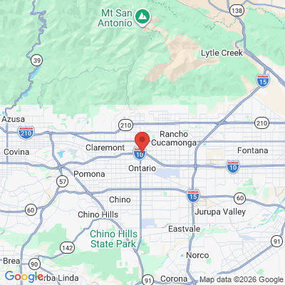 Map to Sally Esquivel, DDS. office in Upland, CA