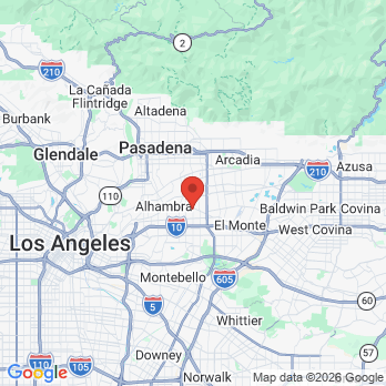 Map to Primary Office office in San Gabriel, CA