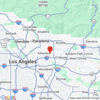 Map to  office in San Gabriel, CA