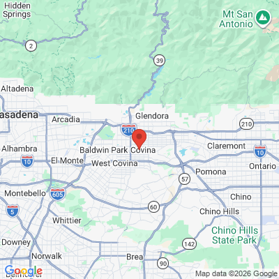 Map to  office in Covina, CA