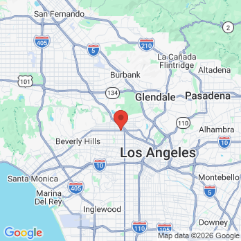 Map to SANTA MONICA FAMILY DENTAL office in Los Angeles, CA