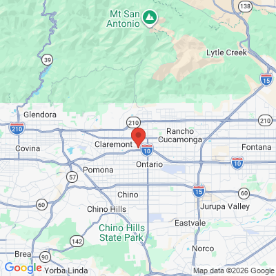 Map to  office in Upland, CA