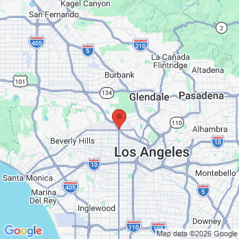 Map to floridalma linares dds inc office in Los Angeles, CA