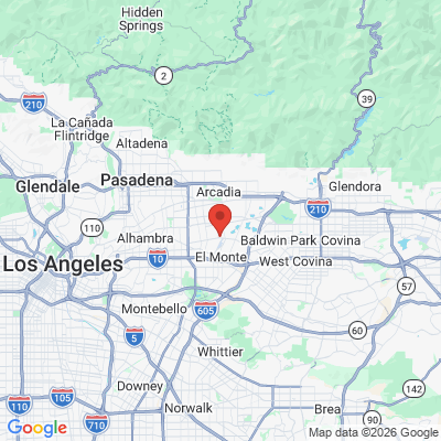 Map to  office in El Monte, CA