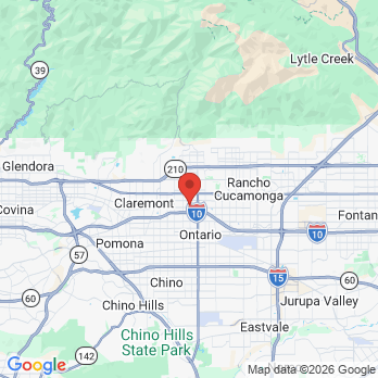 Map to Juliana Carvalho DDS, MS office in Upland, CA