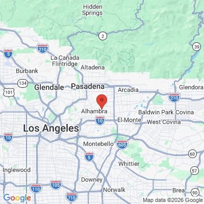Map to  office in San Gabriel, CA