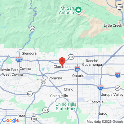 Map to  office in Claremont, CA