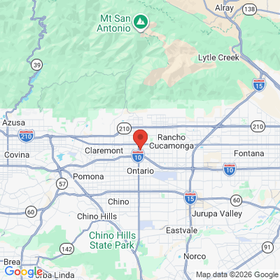 Map to  office in Upland, CA