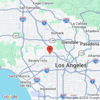 Map to Artour Khachatrian DDS office in Los Angeles, CA