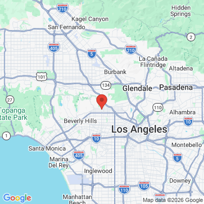 Map to Artour Khachatrian DDS office in Los Angeles, CA