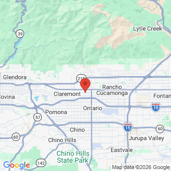 Map to Robin Su DDS office in Upland, CA