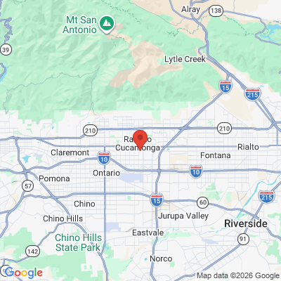 Map to  office in Rancho Cucamonga, CA