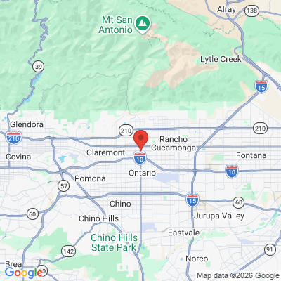 Map to  office in Upland, CA