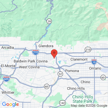 Map to Primary Office office in San Dimas, CA
