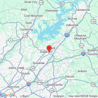 Map to  office in Buford, GA