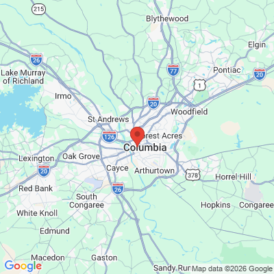 Map to  office in Columbia, SC