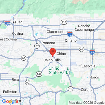 Map to Dental Matrix office in Chino Hills, CA