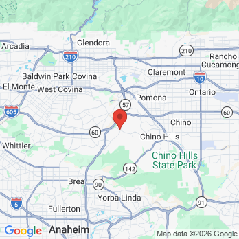Map to Diamond Bar office in Diamond Bar, CA