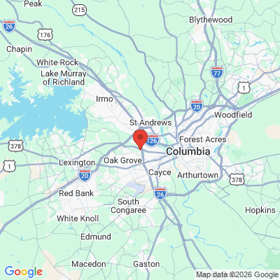 Map to  office in West Columbia, SC