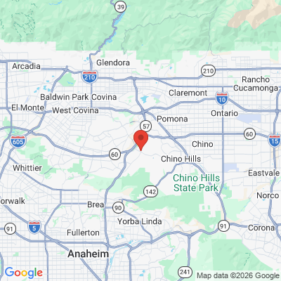Map to  office in Diamond Bar, CA