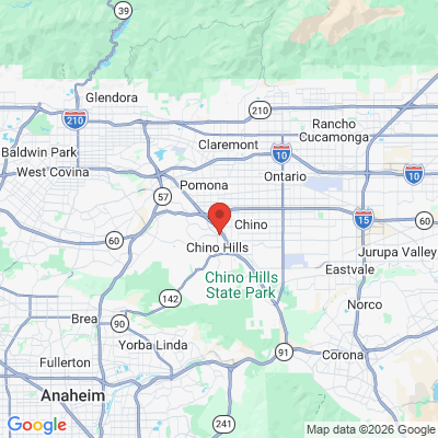 Map to  office in Chino Hills, CA