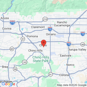 Map to Primary Office office in Chino, CA