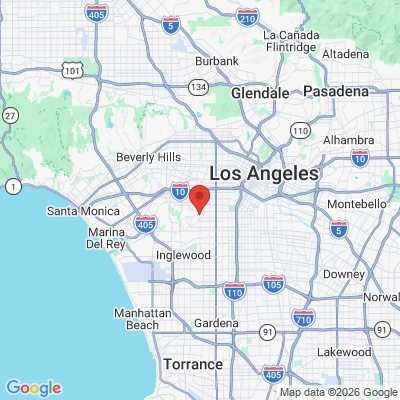 Map to  office in Leimert Park, CA
