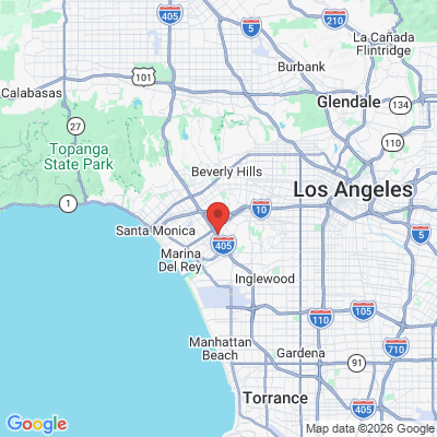 Map to  office in Culver City, CA