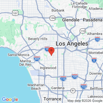 Map to Primary Office office in Los Angeles, CA