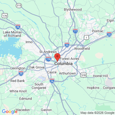 Map to  office in Columbia, SC