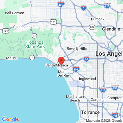 Map to  office in Santa Monica, CA