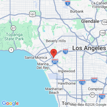 Map to McComb Orthodontics office in Culver City, CA