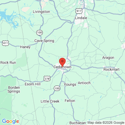 Map to  office in Cedartown, GA