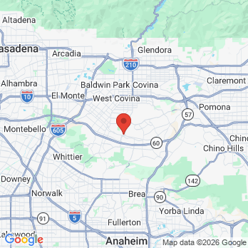 Map to Primary Office Sunstar Dental Care office in La Puente, CA