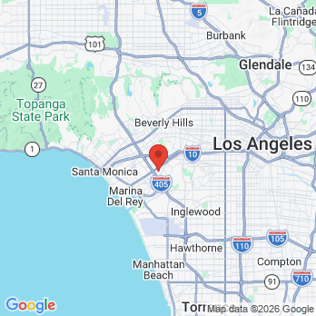 Map to Onsite Dental office in Culver City, CA