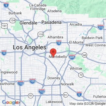 Map to Ana M. Gama office in Los Angeles, CA