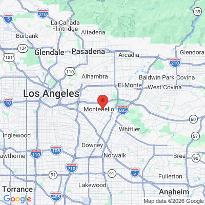 Map to Acevedo Dental Group - Montebello office in Montebello, CA
