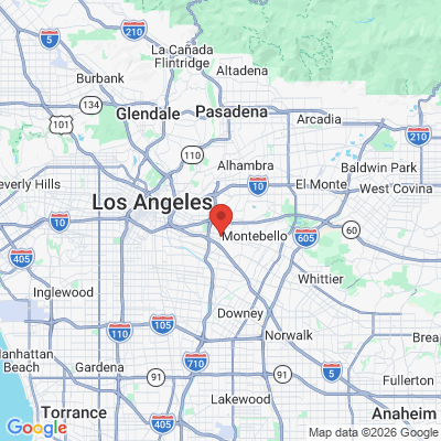 Map to Atlantic Children & Family Dentistry - East LA office in Los Angeles, CA
