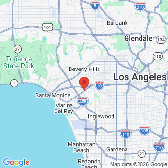 Map to Bimbli Smiles Dental office in Culver City, CA