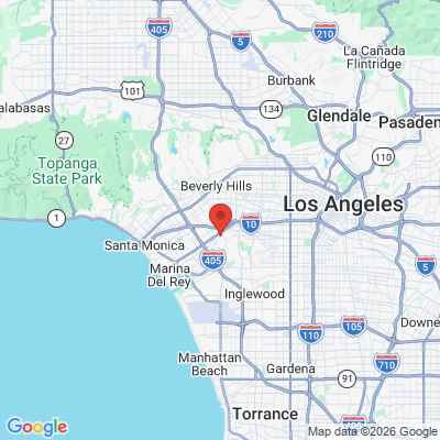 Map to  office in Culver City, CA