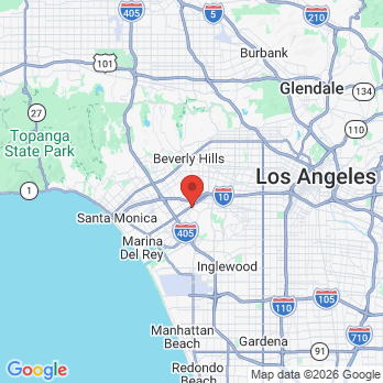 Map to Toothopia  office in Culver City, CA