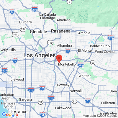 Map to  office in Los Angeles, CA