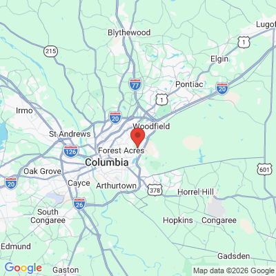 Map to  office in Columbia, SC
