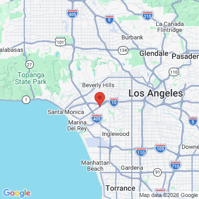 Map to  office in Culver City, CA