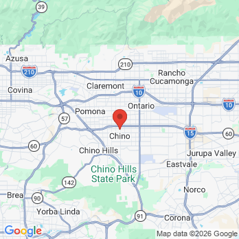 Map to ALL ABOUT SMILE DENTAL GROUP office in Chino, CA
