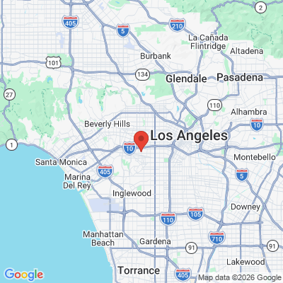 Map to  office in Los Angeles, CA