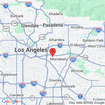 Map to Primary Office office in East Los Angeles, CA
