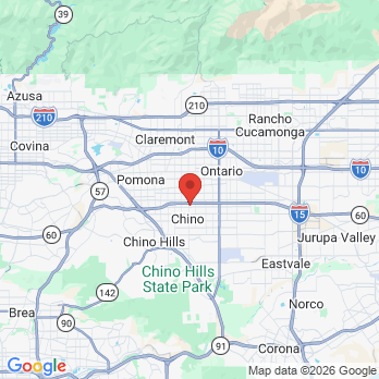 Map to Say Cheese Kids Dental and Orthodontics office in Chino, CA