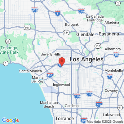 Map to  office in Los Angeles, CA