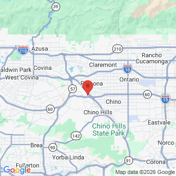 Map to Primary Office office in Pomona, CA